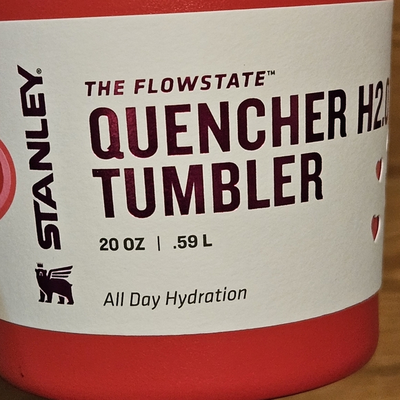 Stanley Target 20oz Ruby Hearts Valentine’s Day Tumbler Red - Picture 5 of 8